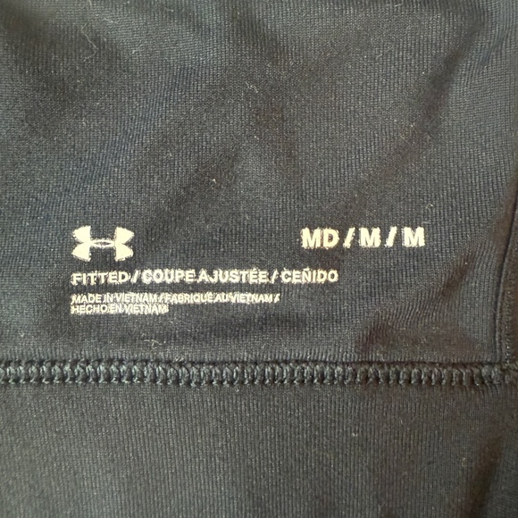 Under Armour Reflect Sports Bra Black Size Medium High Impact Gym Workout - Picture 5 of 10